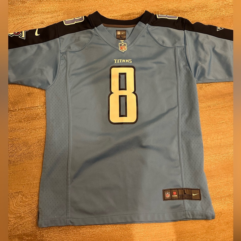 Nike NFL Tennessee Titans Mariota Jersey Youth Large